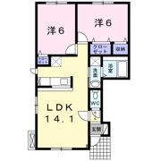 アルカンシエルⅡの間取り画像