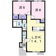 アルカンシエルⅡの間取り画像