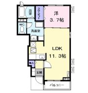 プランドール Tの間取り画像