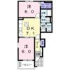 アニメート ジュンの間取り画像