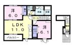 ブリアン ヌゥボーⅡの間取り画像