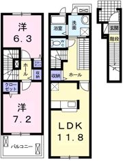 ル・シアンの間取り画像
