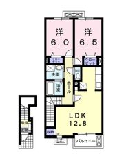 マンダリン フルールⅠの間取り画像