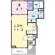 ソレアードの間取り画像