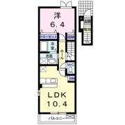 ジェネシス Ⅷ番館の間取り画像