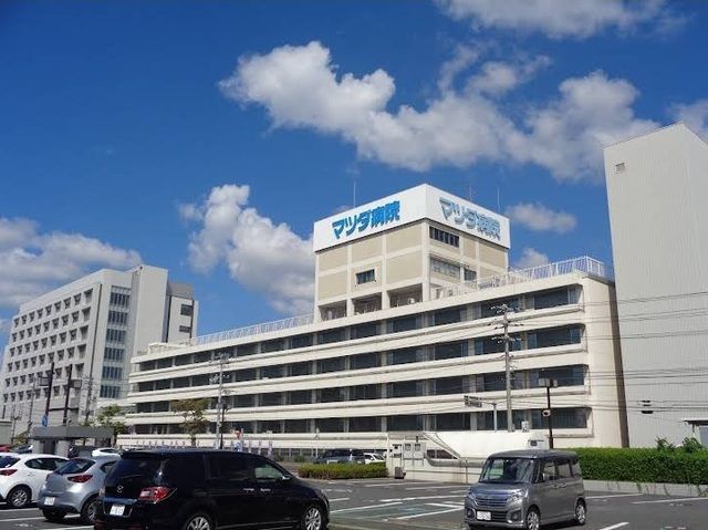 近くのマツダ病院まで850m(徒歩11分)