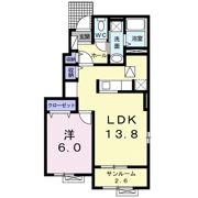 ペルフェット211 Bの間取り画像