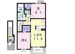アンシャンテの間取り画像