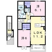 ヴィテッロの間取り画像