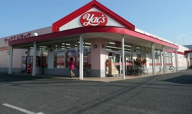 近くのヤックスまで650m（徒歩9分）