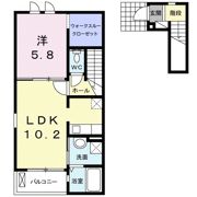 ラフィーネ弐番館の間取り画像