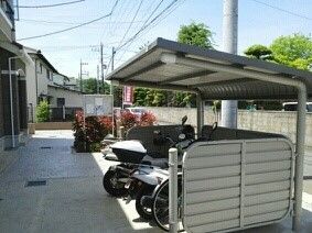 駐輪場が至近