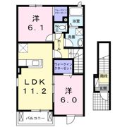 グランドワールKの間取り画像