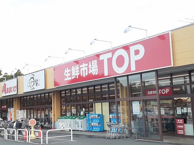 近くの生鮮市場TOPまで1,205m（徒歩16分）