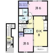 ブライト スクエア Ⅱの間取り画像