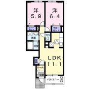 アンシャンテの間取り画像