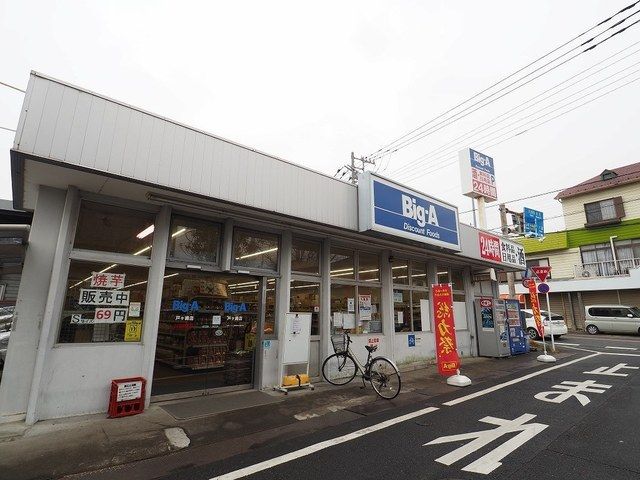 近くのビッグＡ戸ケ崎店まで950m（徒歩12分）