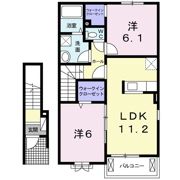 クラール モーデの間取り画像