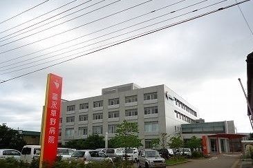 近くの富永草野病院まで350m（徒歩5分）