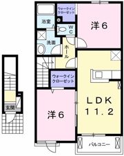 フィオーレの間取り画像