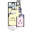 エレガンス Bの間取り画像