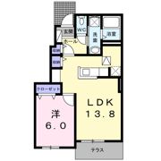 フランメゾン Aの間取り画像