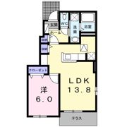 フランメゾン Bの間取り画像