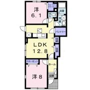 コート デ マグノリアⅢの間取り画像