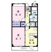 グレース向中野の間取り画像