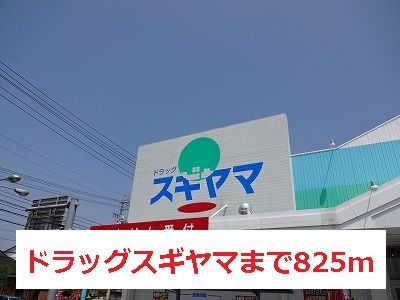 近くのドラッグスギヤマまで825m（徒歩11分）