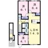 セレーノ B・Fの間取り画像