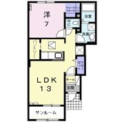 パリス・ハーモニーの間取り画像