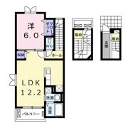 モデッサの間取り画像