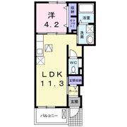 リクソーレⅤ Aの間取り画像