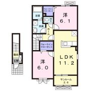 タリアセン・Kの間取り画像