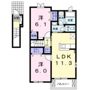 リブラン Ⅱの間取り画像