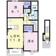 エアリーコートAの間取り画像