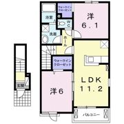 エアリーコートAの間取り画像