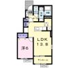 ラフィネⅣの間取り画像
