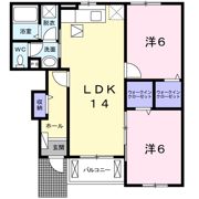 デスティニーの間取り画像