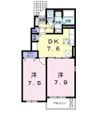 コンフォート青山Ⅱの間取り画像