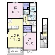 LOVELYの間取り画像