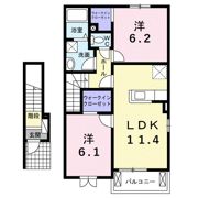 ファミール池田の間取り画像