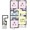 ファミール・パークBの間取り画像