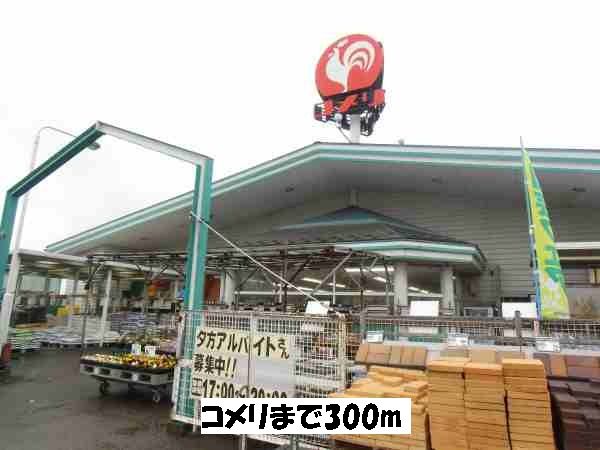 近くのコメリまで300m（徒歩4分）