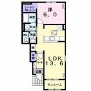 サンライト リヴェアの間取り画像