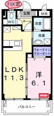 レジデンシア ガウディの間取り画像