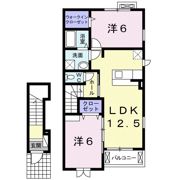 シルク ド レオの間取り画像