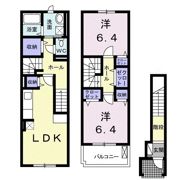 カーサ デ ファミリオⅤの間取り画像
