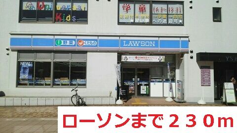 近くのローソンまで230m（徒歩3分）